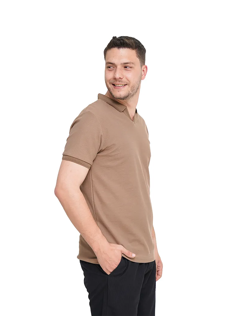 POLO en piqué de coton